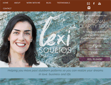 Tablet Screenshot of lexisoulios.com
